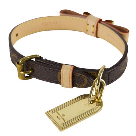 louis vuitton collars|louis vuitton dog collar leash.